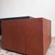 Bureau C.e.o. cube conçu par Lella & Massimo Vignelli pour Poltrona Frau, italie années 1990