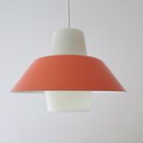 Small danish design 1960s mid century plastic+metal hanging