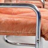 Set of 6 armchairs by Guido Faleschini, 1970s, Mariani Italia, publisher