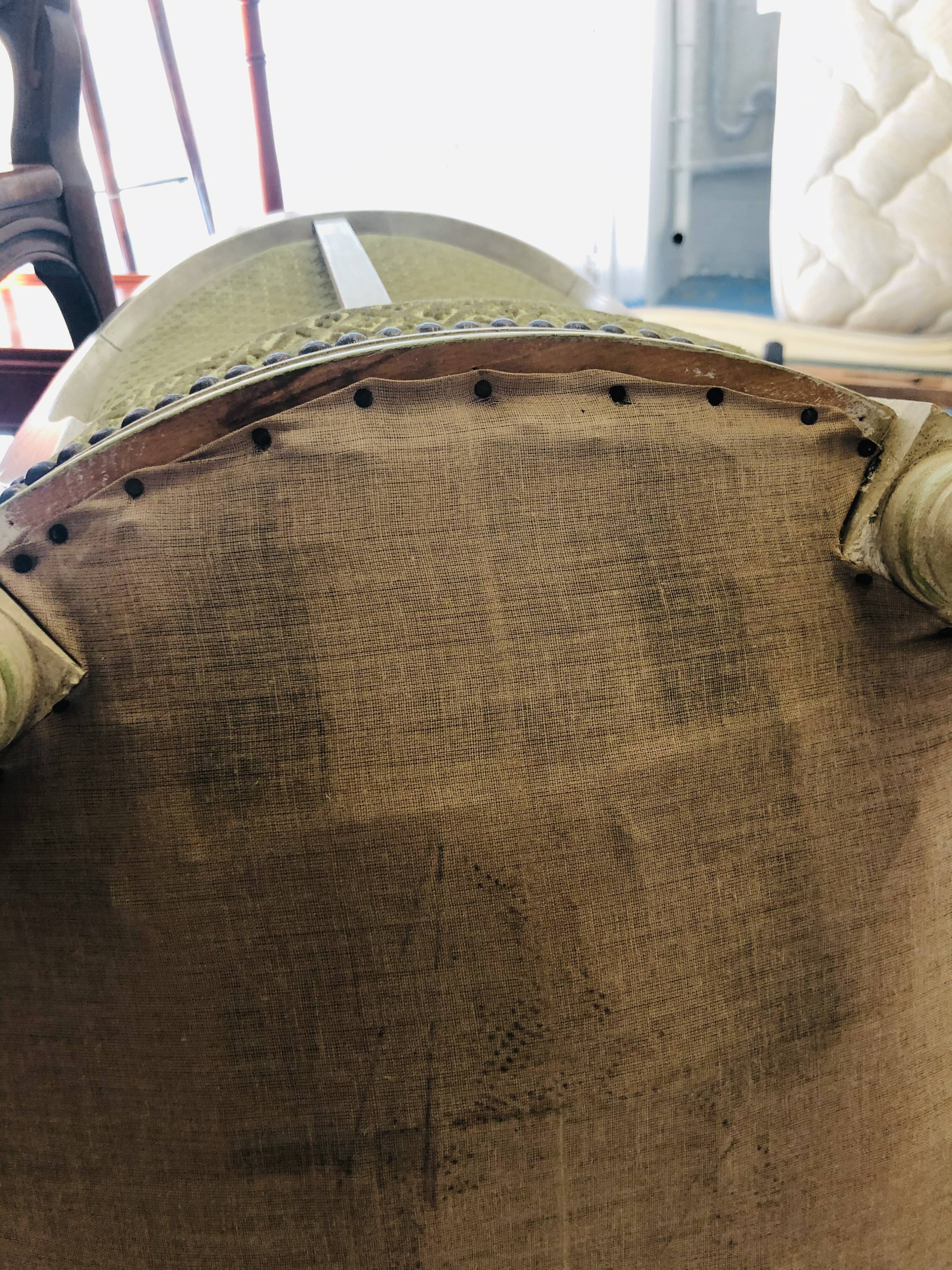 Lot of 6 chairs louis XVI style medallions