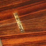 Art Deco “Portefeuille” style table in rosewood, 1950