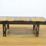 Table basse vintage 1960 / 1970 Roger Capron Vallauris