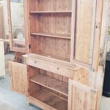 Buffet 2 corps ancien en pin