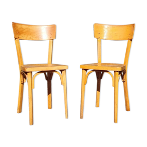 Paire chaises baumann