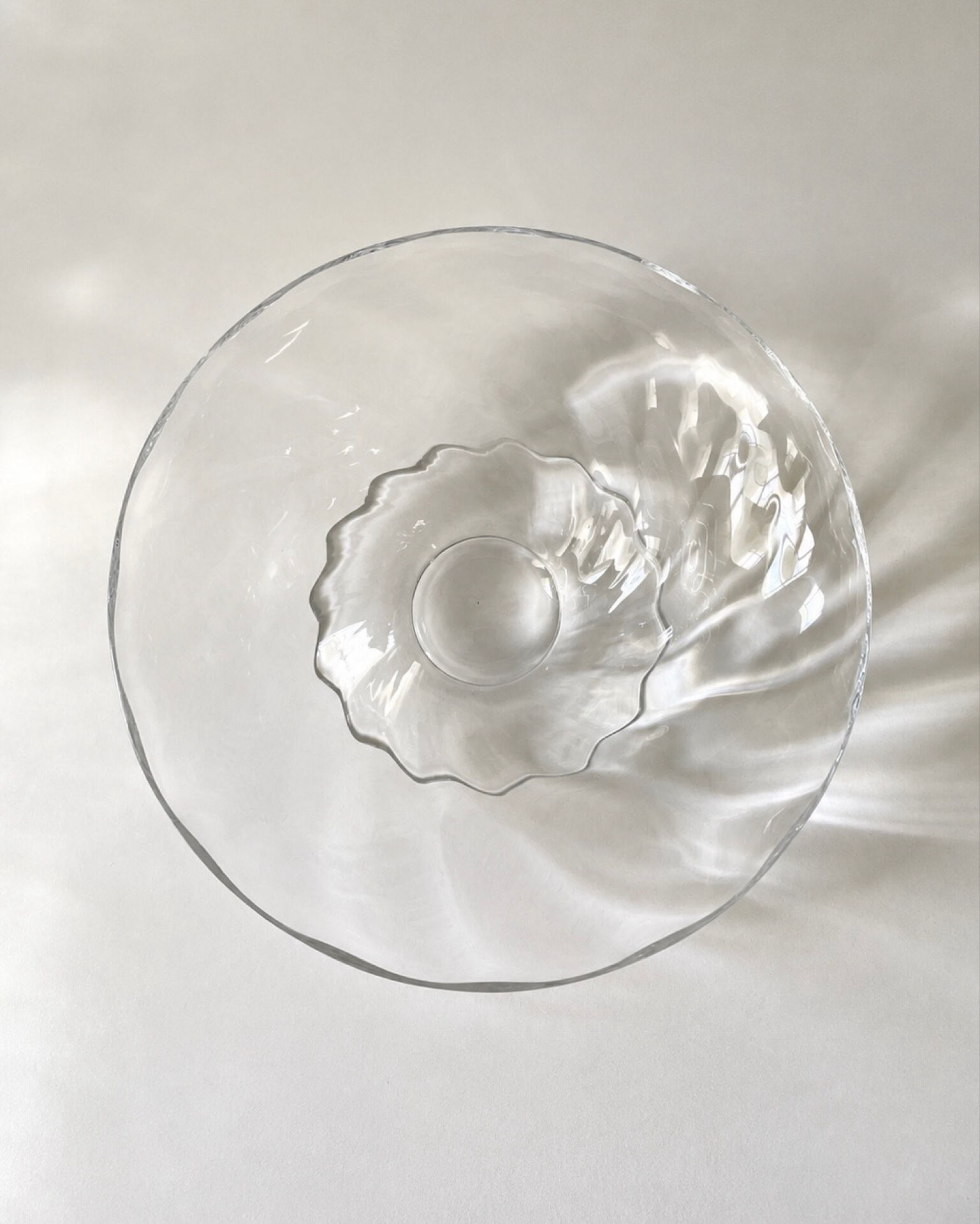 Sèvres crystal bowl – Mid-20th century