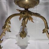 Old art nouveau chandelier