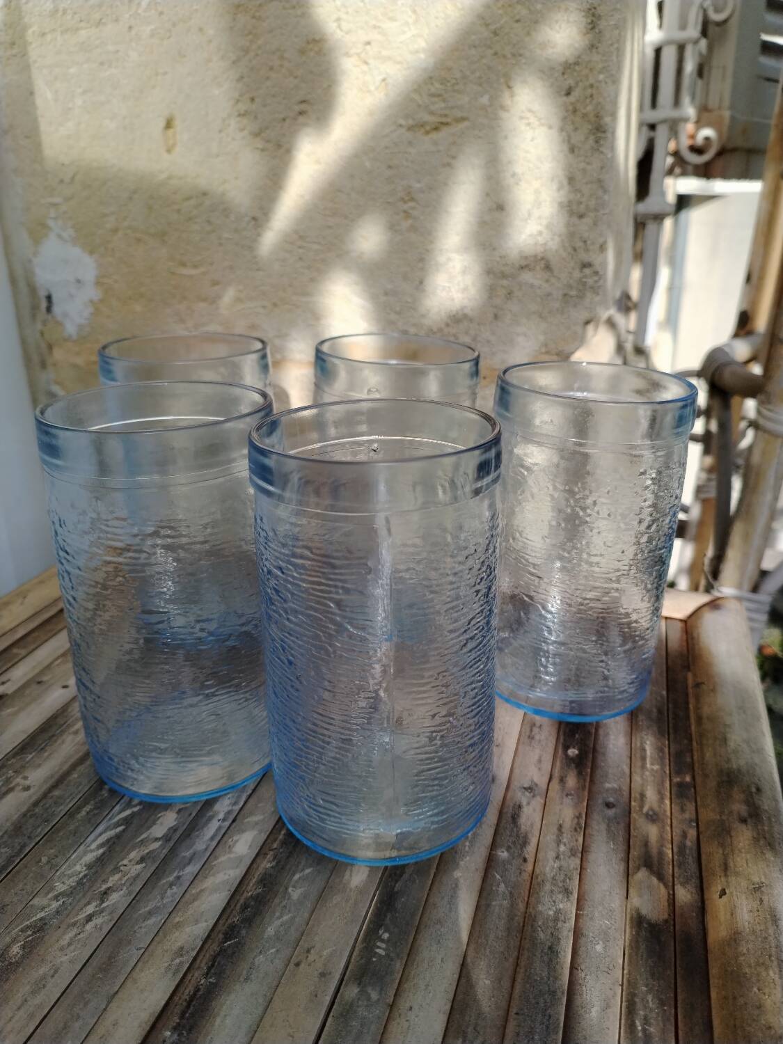 Blue water drop Gelado glasses