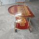 Desserte vintage en marqueterie