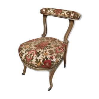 19th century smoking chair