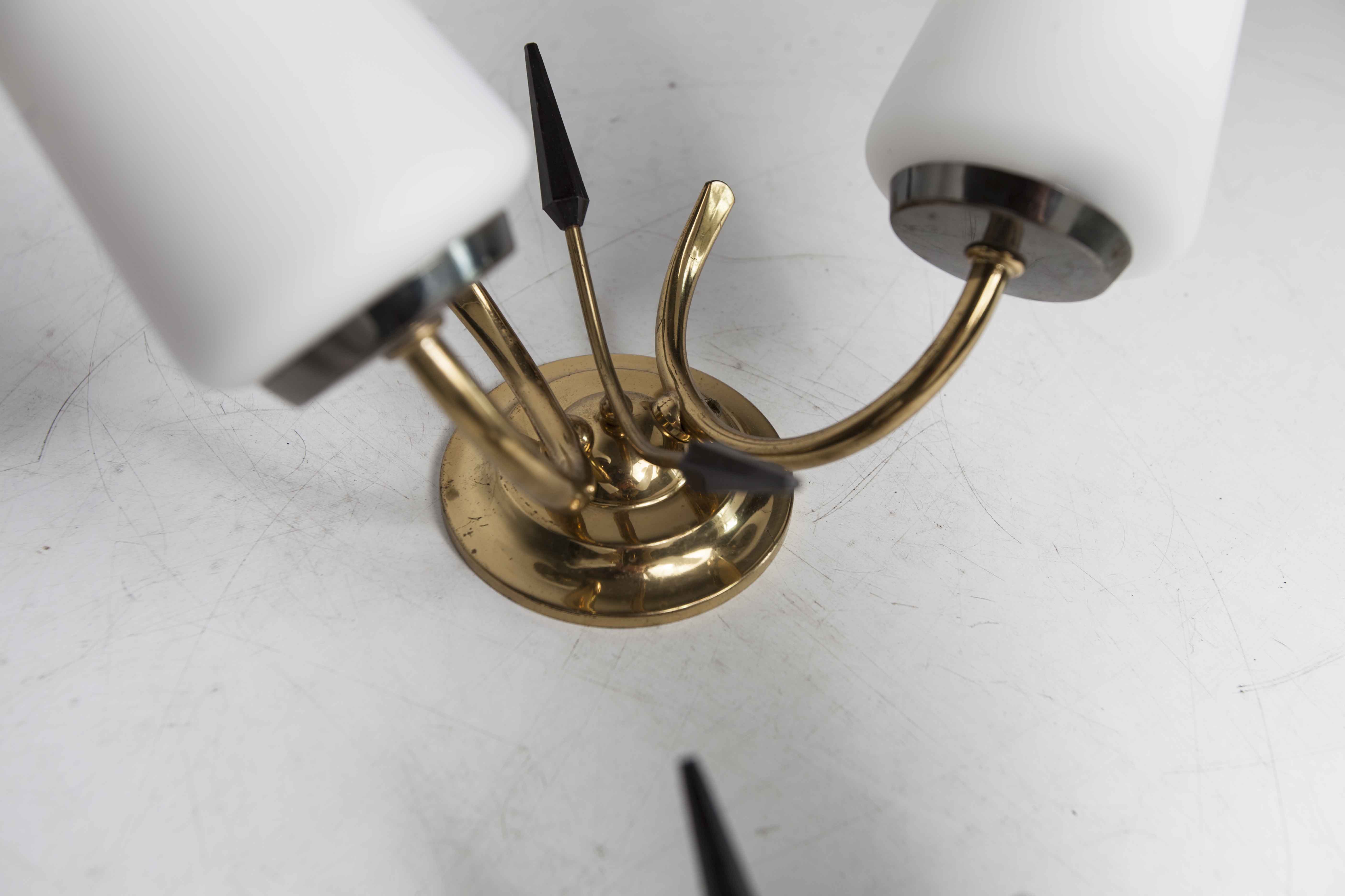 Pair of wall lamps 1960