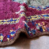 Boujad Purple Moroccan Rug - 341 x 145 cm