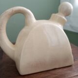 Cracked ceramic teapot
