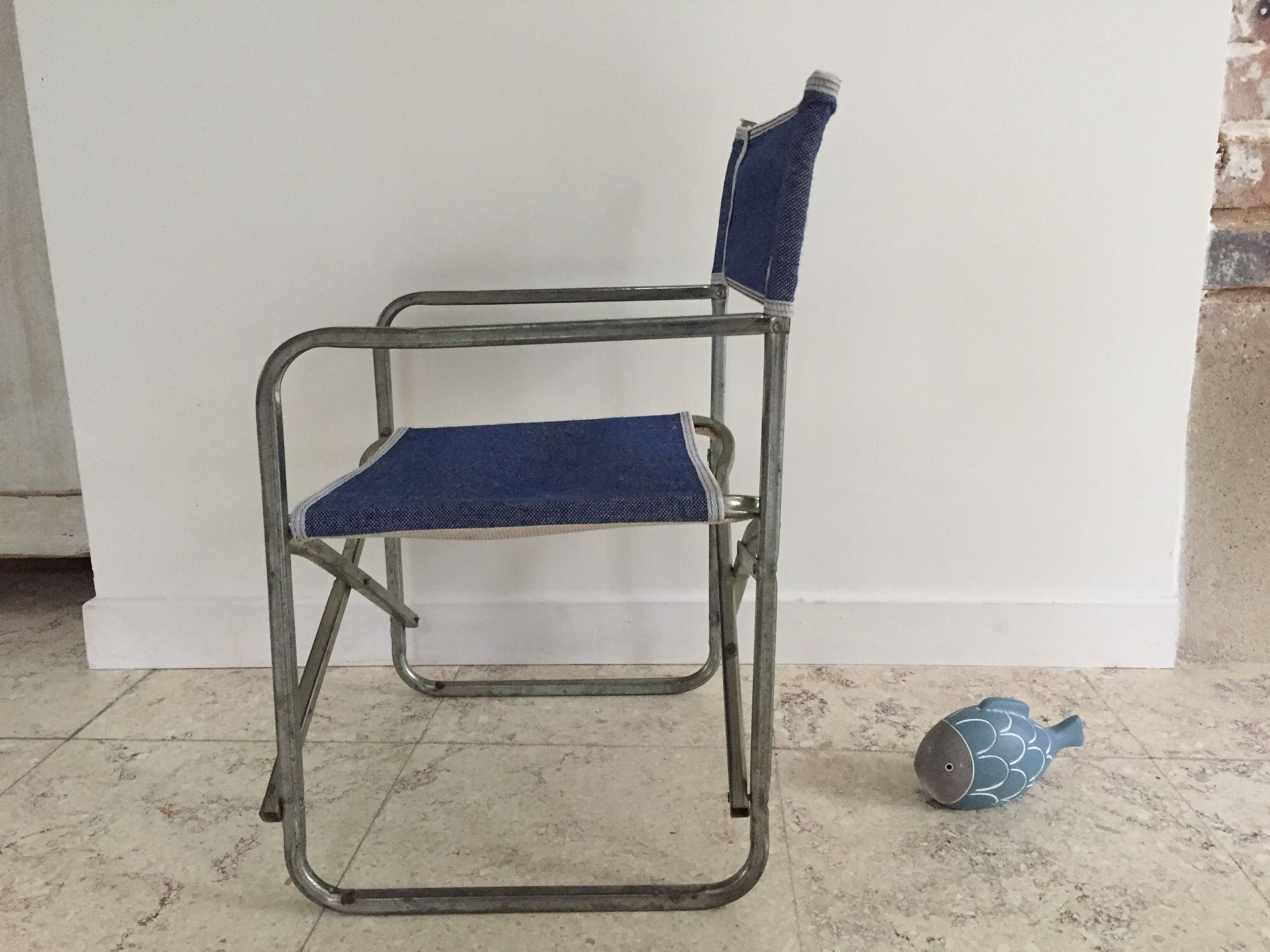 Vintage folding armchair for children