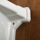 XS shelf tablet in white porcelain 1950 L30cm
