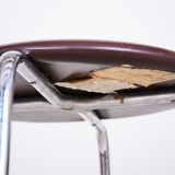 Pair of 1960s Bauhaus stools - Central European