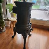 Cast iron wood stove