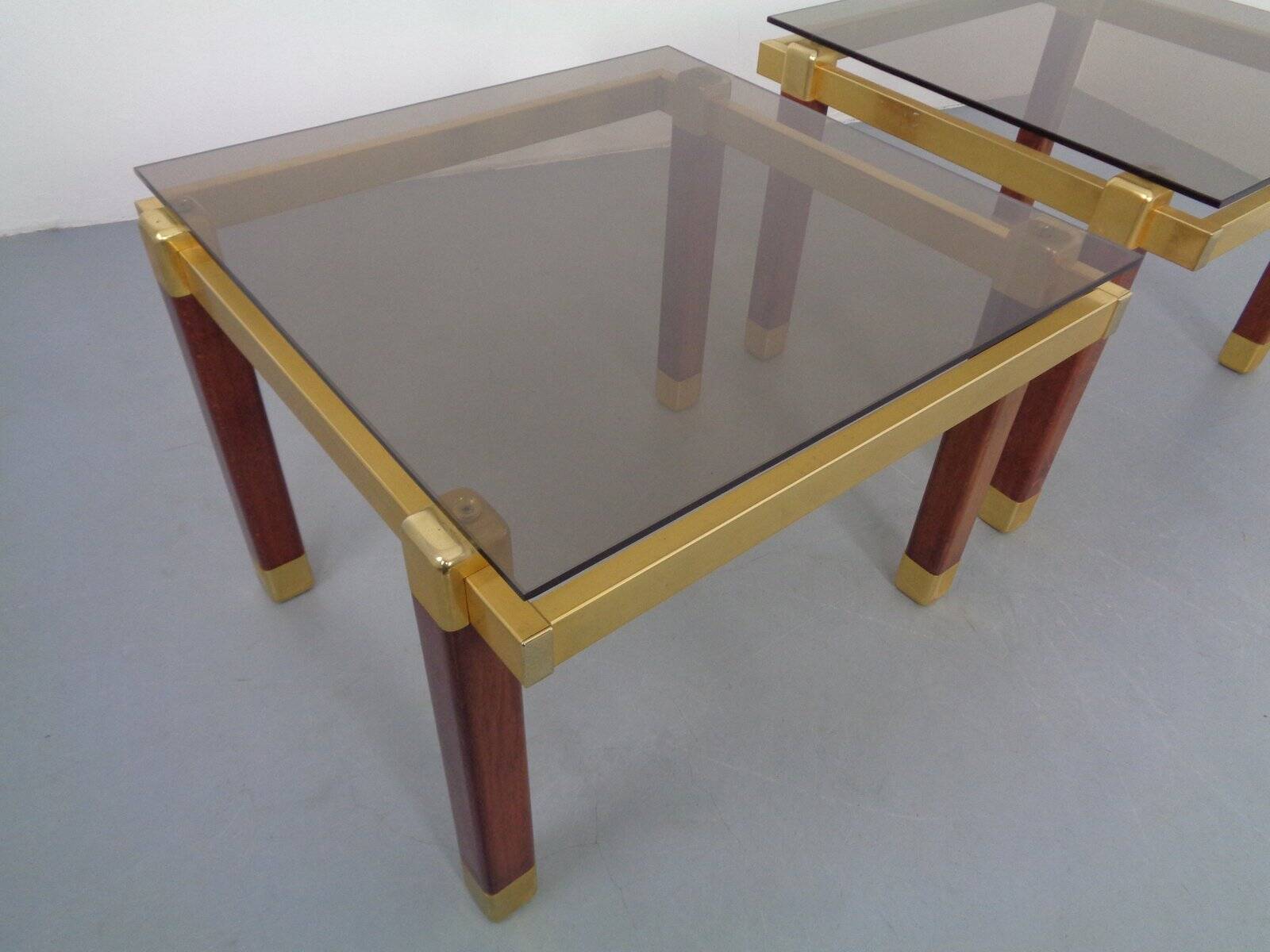 French Side Tables, 1970s, Set of 2