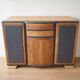 Buffet Mado Gris orage et bois années 50 complètement restauré