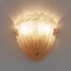 Pair of Mid-Century Modern Glass Shell Sconces