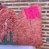 Magnifique coussin Kilim berbère vintage du Maroc