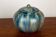 Pot en grès émaillé céramisé de couleur bleue, époque Art-Déco Roger Guerin