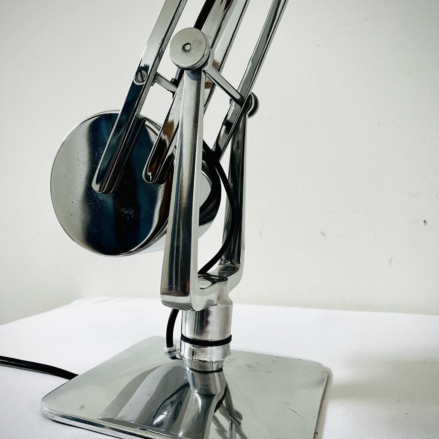 Chrome Giso Gispen "Rooney" desk lamp / Anglepoise