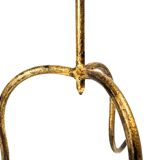 Golden metal Martini table 1950