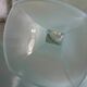 Lot de 3 coupes à glace en verre givré bleu ciel - Made in France