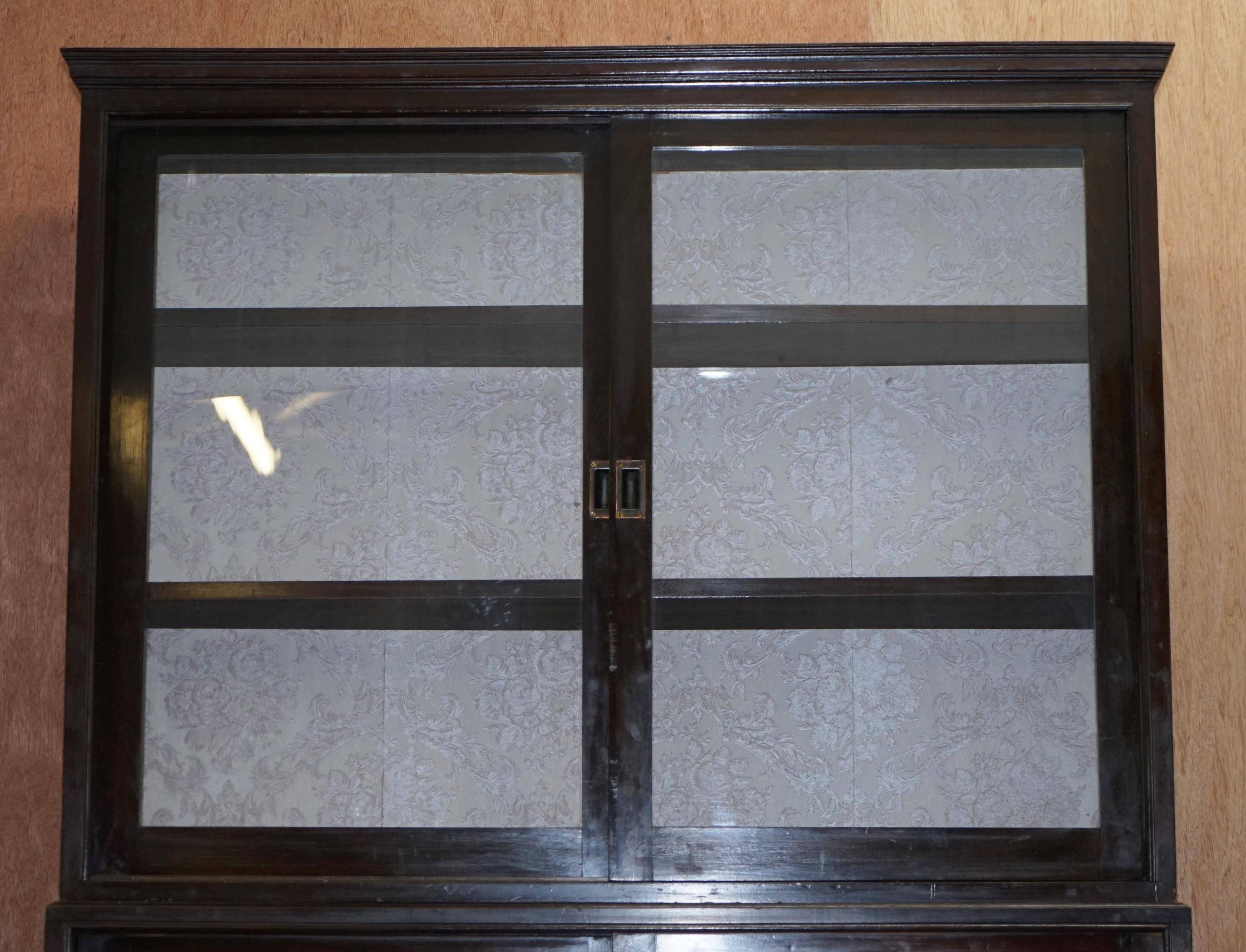 Victorian full-size apothecary cabinet