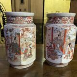 Paire de vases japonais « Satsuma »