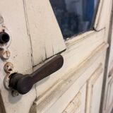 Art Deco double-leaf glass door