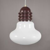 Vintage 1970s Italian Murano 'Bulb’ Pendant Lamp by Enrico Tronconi