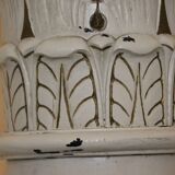 Egyptian style wooden fluted column capital