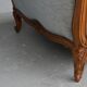 St. Louis XV-style walnut sofa late 19th century