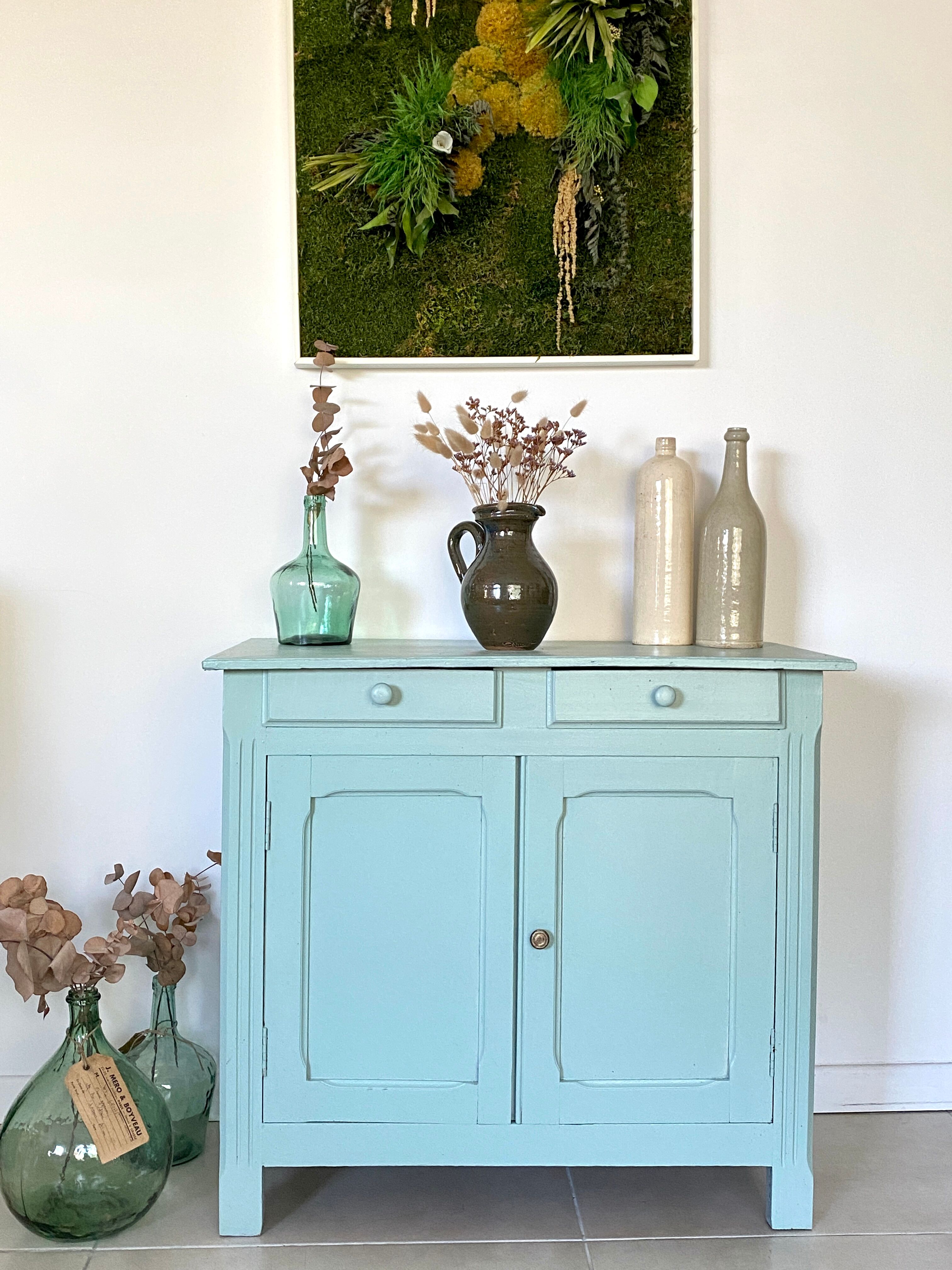 Parisian buffet green mint