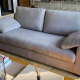Grey 3-seater sofa