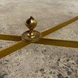 Marble and bronze coffee table 1960