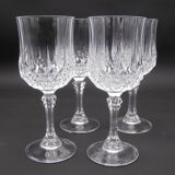 Set of 4 glass walk