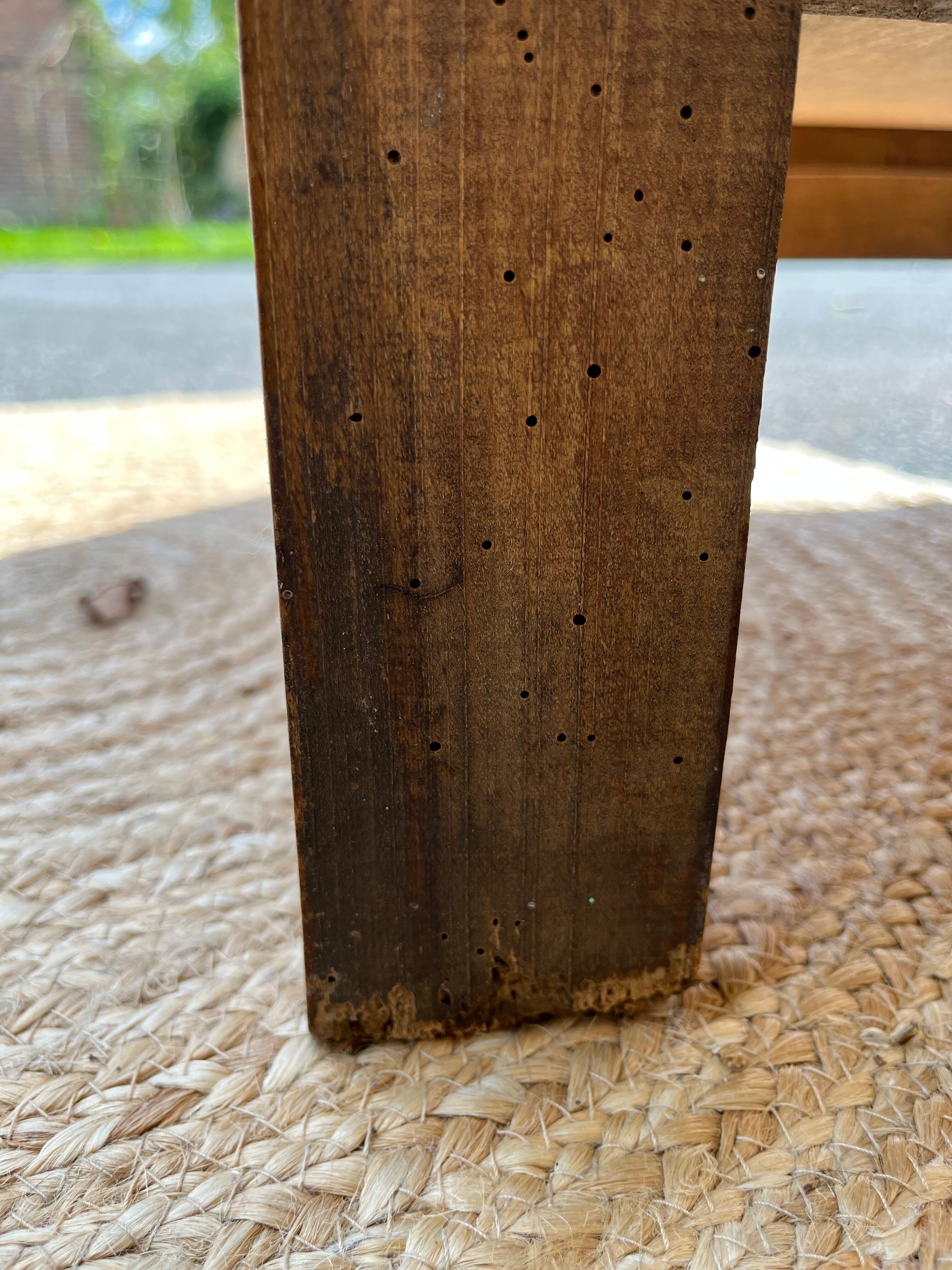 Art deco sideboard shell handles