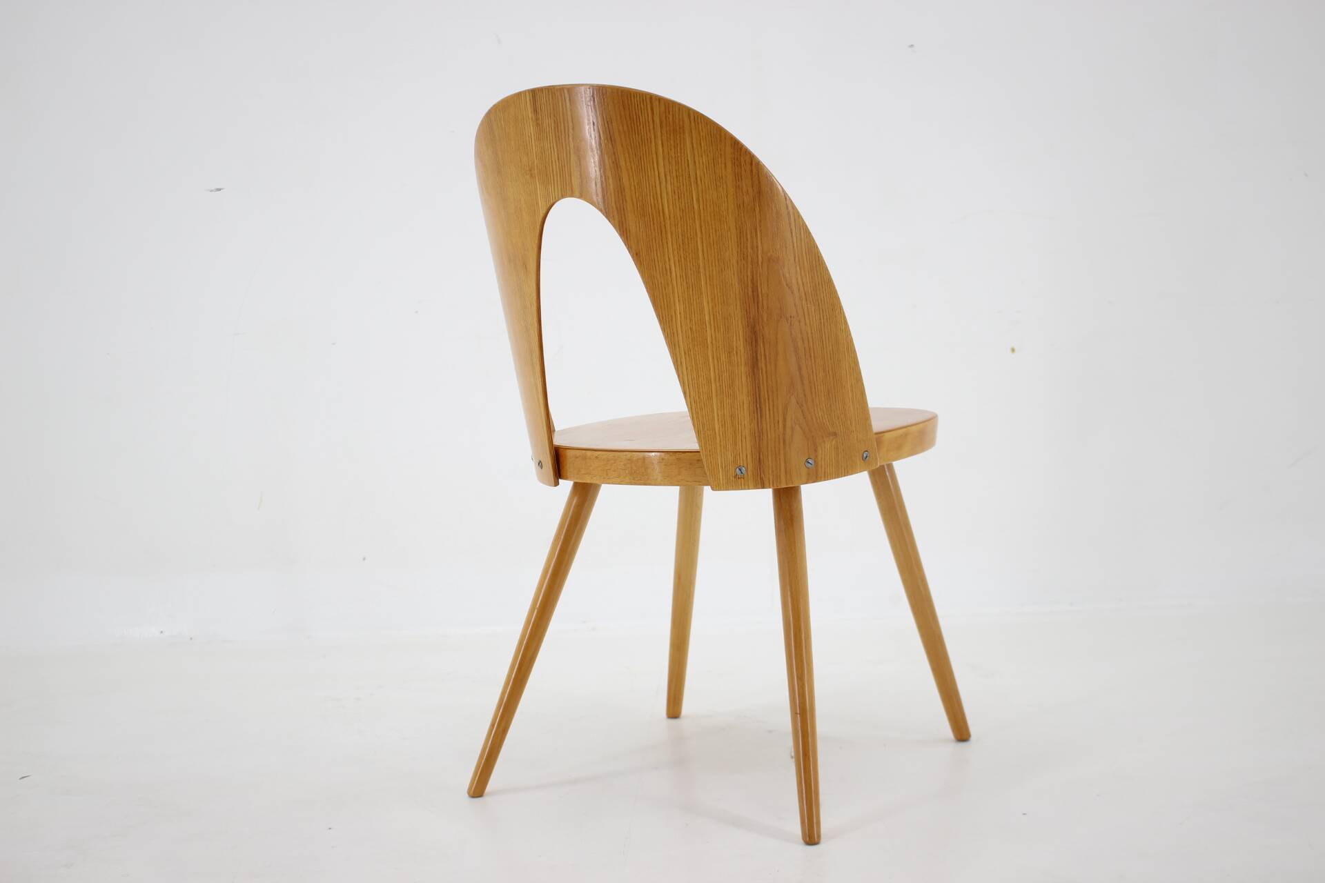 1960s Antonin Suman Chair in Walnut ,Czechoslovakia