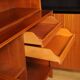 Bookcase/secretary with chair, 1960s set