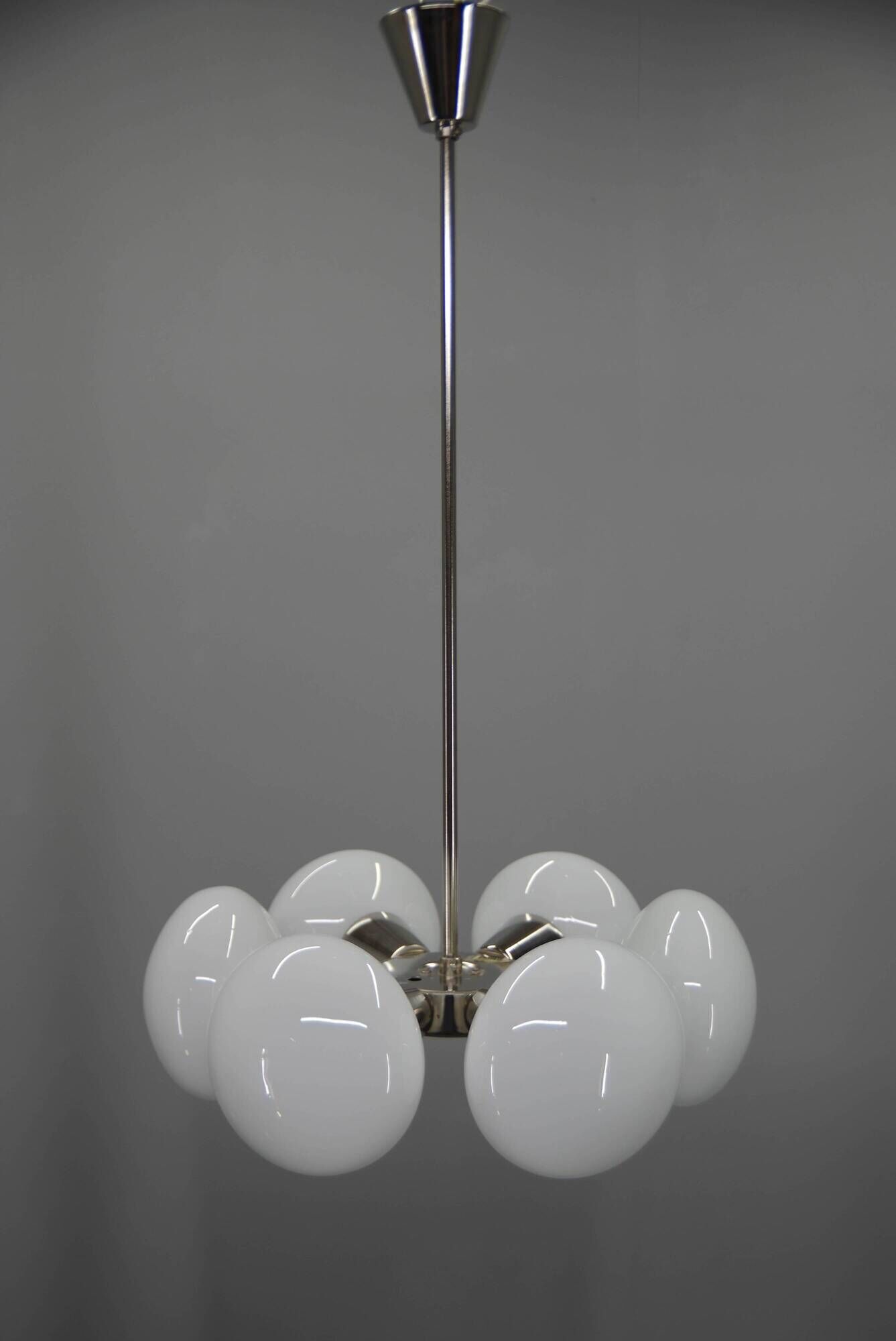 Mid-Century Sputnik Chandelier by Kamenický Šenov, Czechoslovakia, 1960s
