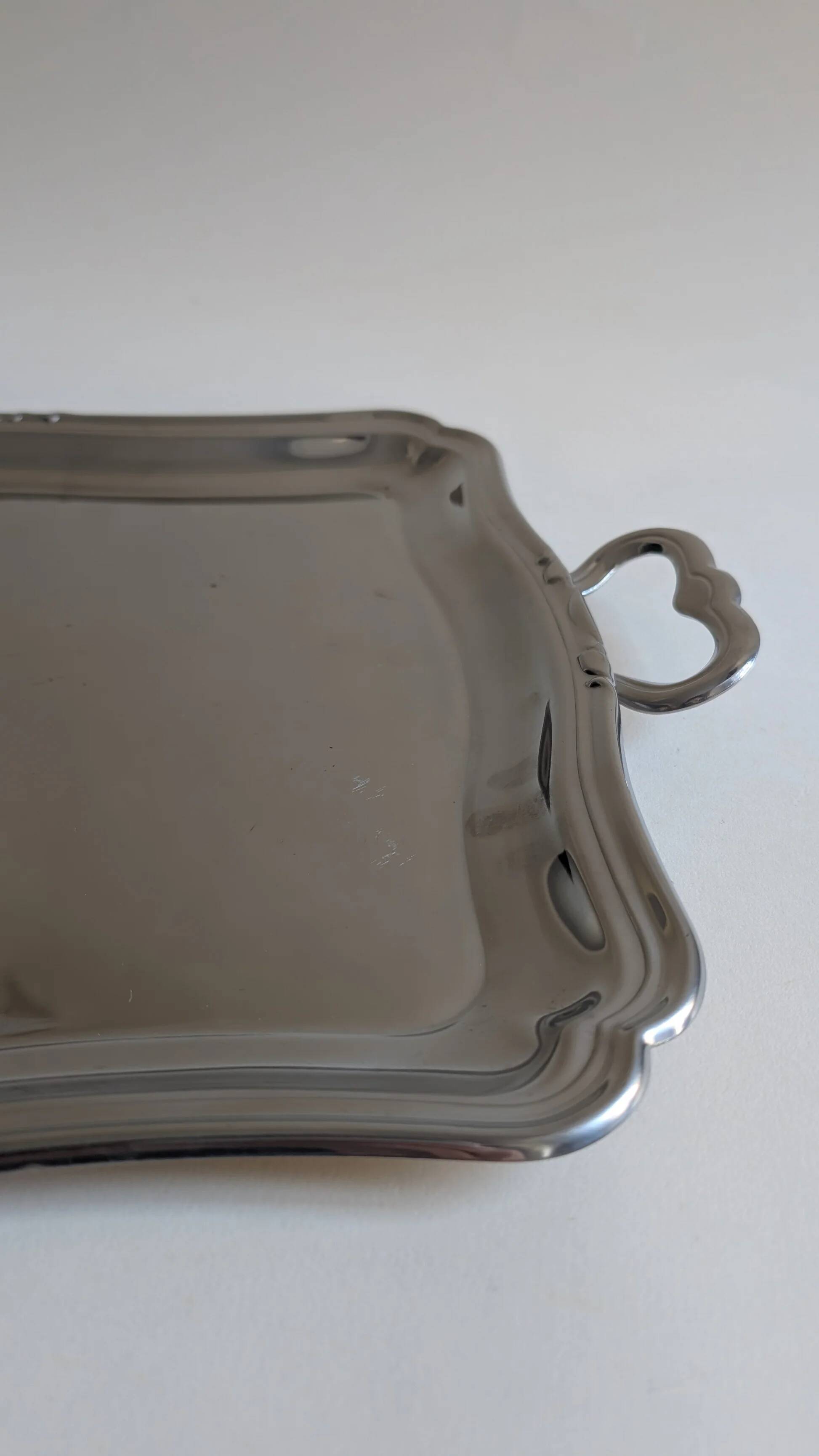 Stainless steel tray