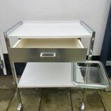Vintage Industrial Trolley Cart