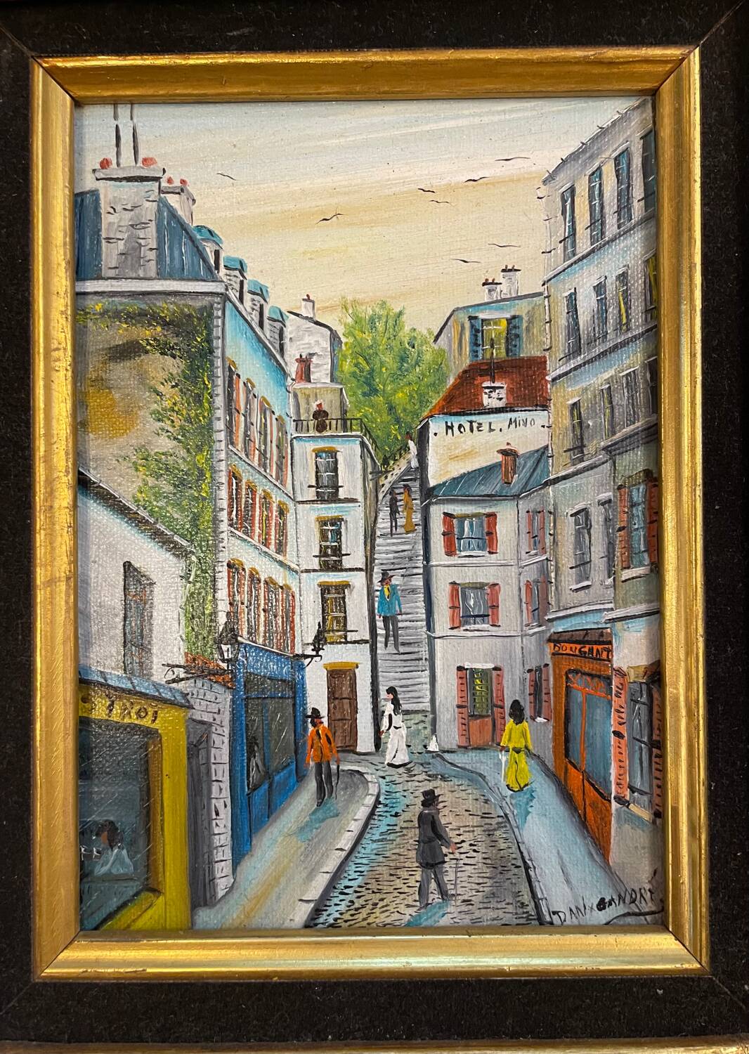 Oil on canvas from the 1900s