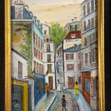 Oil on canvas from the 1900s