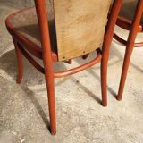Pair of Art Nouveau Thonet chairs