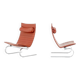 PK20 leather armchairs by Poul Kjaerhom for Fritz Hansen, Denmark 1968.