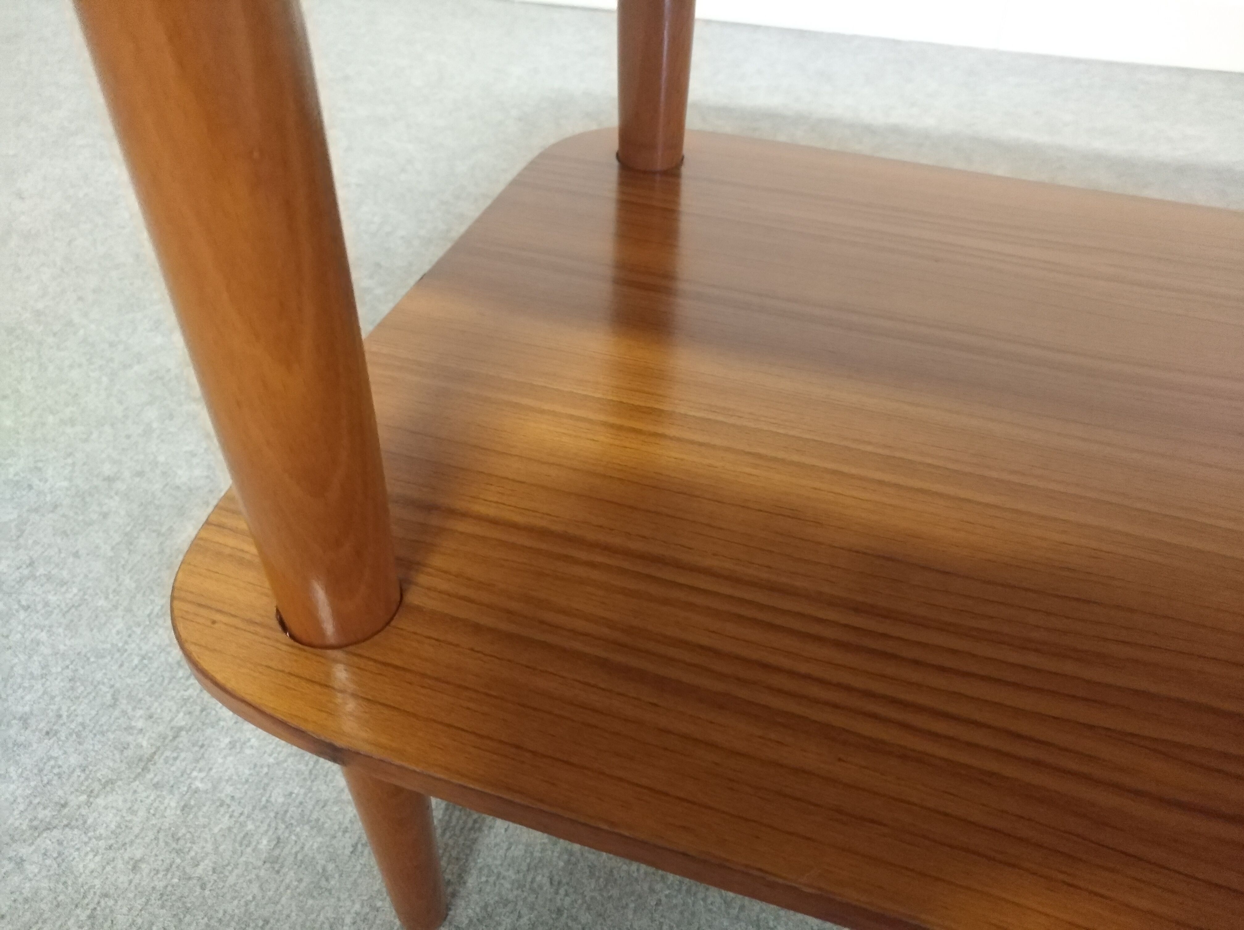50s coffee table in teak