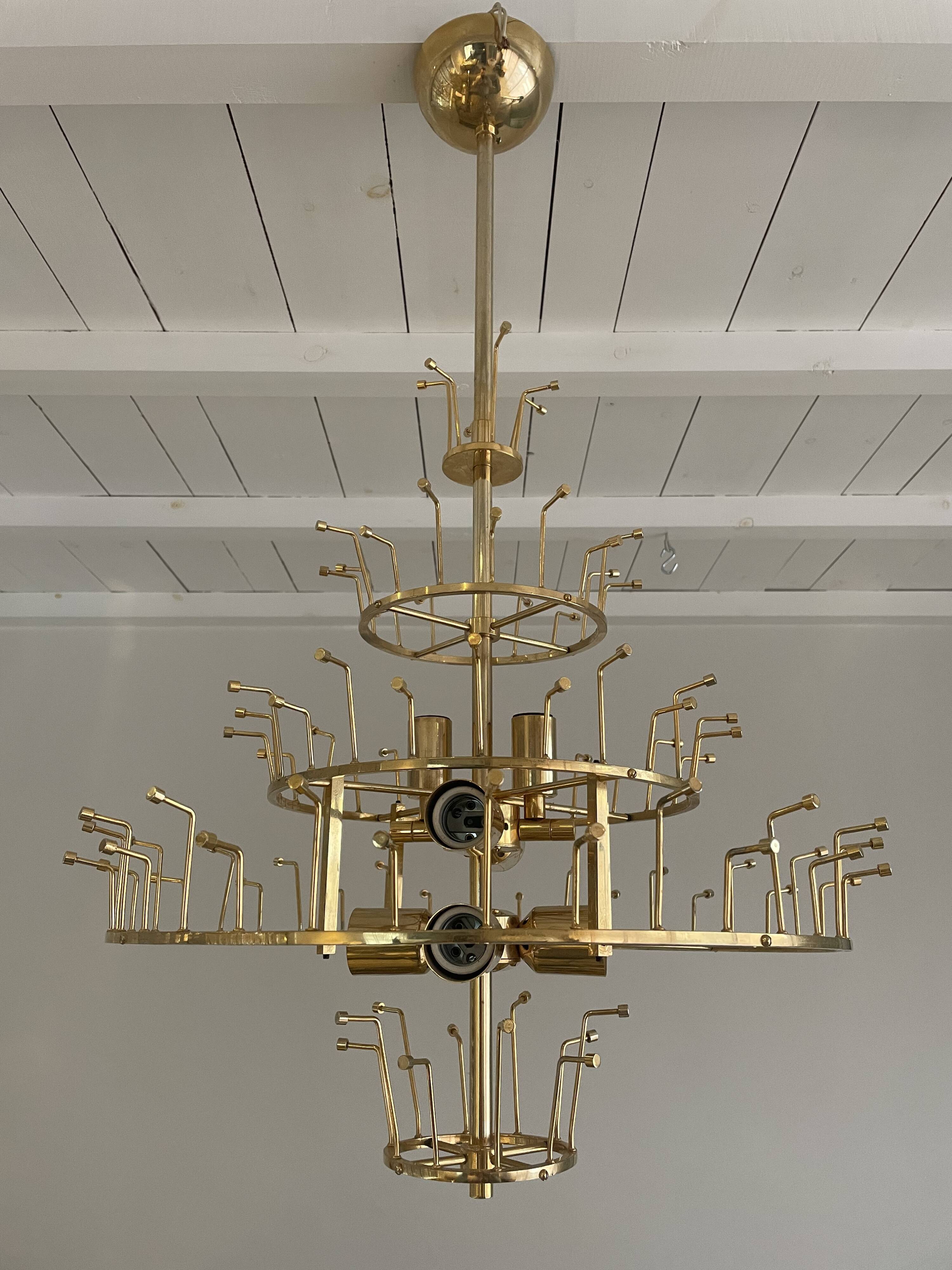 Vintage Paolo Venini chandelier, 1970s